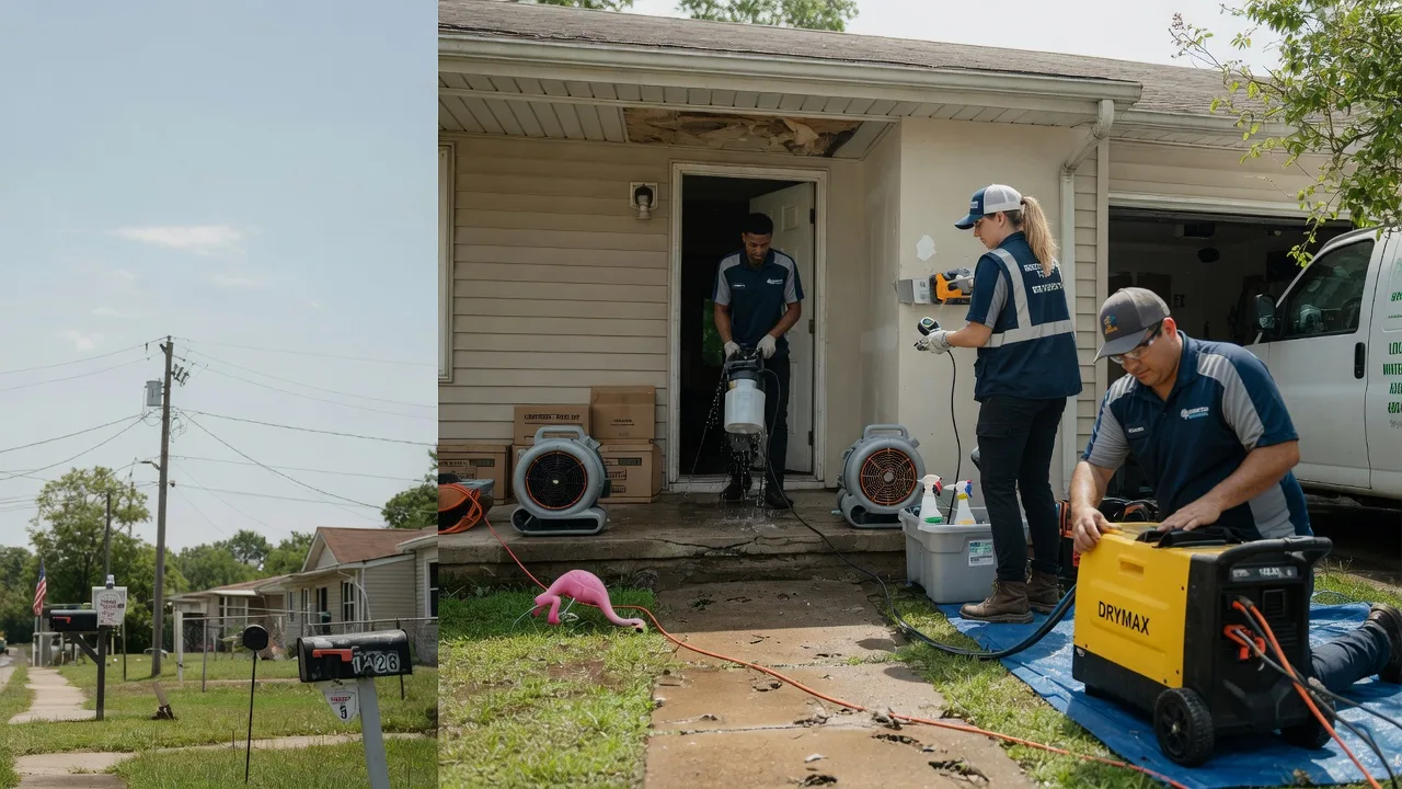 Storm Damage Water Removal in Lewisburg, OH near me